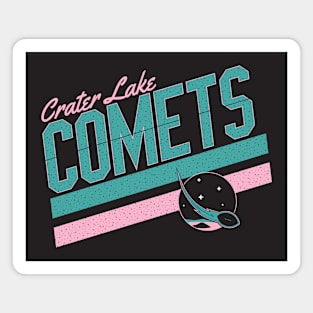 Crater Lake Comets Double Stripe Magnet